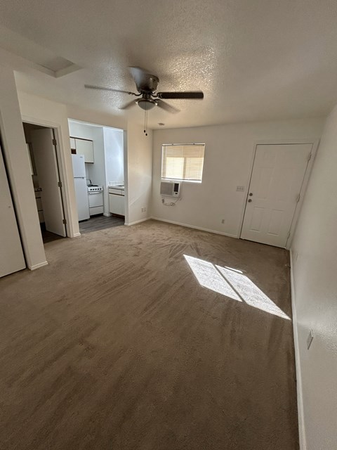 Floor plan for studio, 1 bath